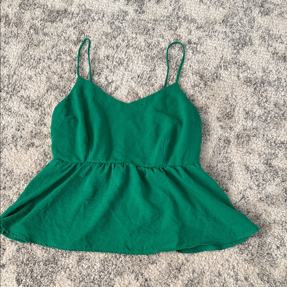 Emerald Green Women's Camisole Top